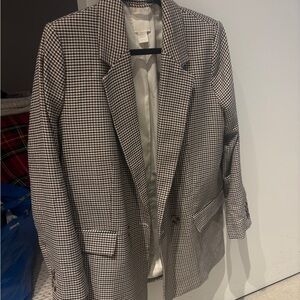 H&M Women’s Houndstooth Blazer